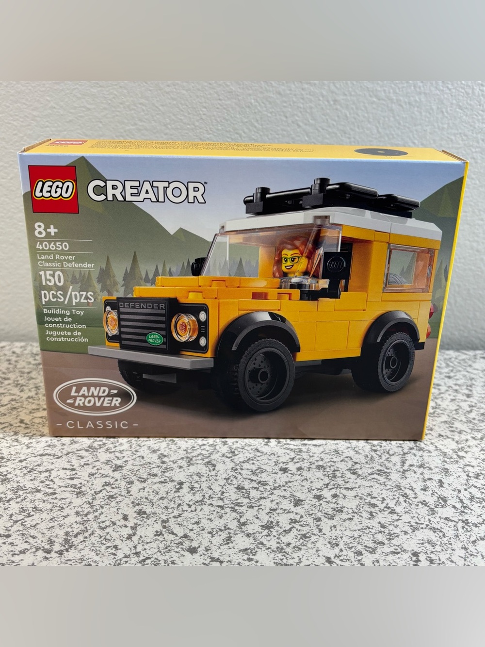 LEGO 40650 Creator Land Rover Classic Defender Retired New